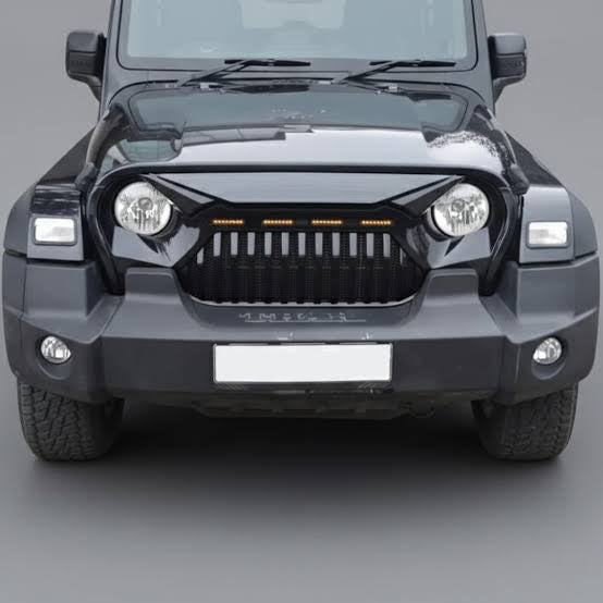 Angry Bird Front Grille for Mahindra Thar | Aggressive Off-Road Design