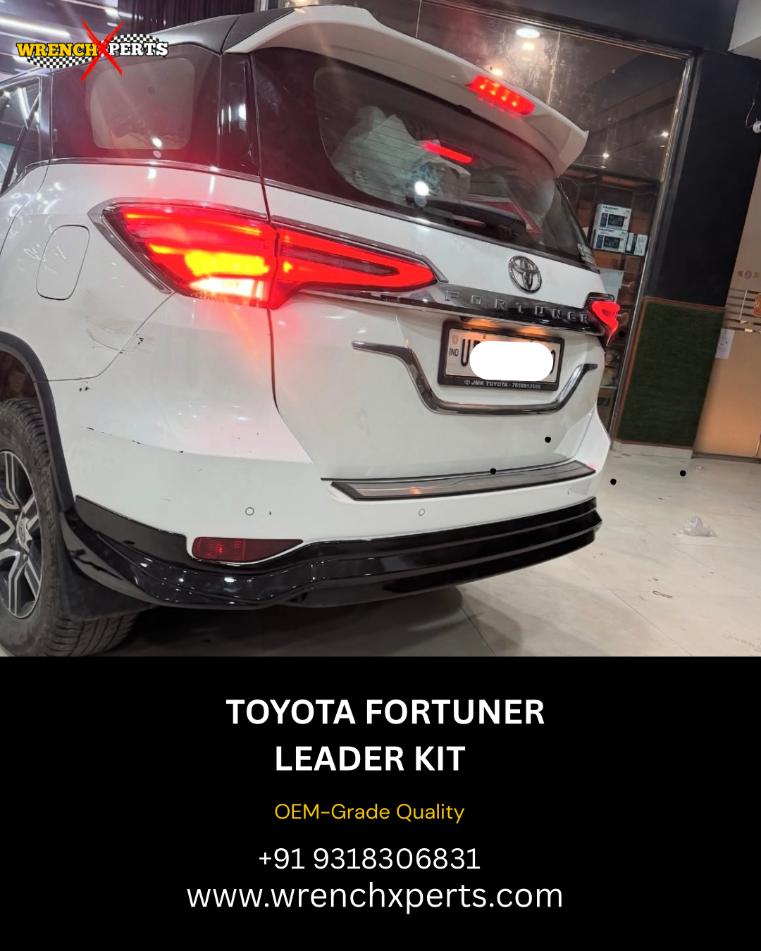 Toyota Fortuner Leader Kit Abs Plastic