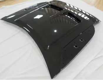 Kahn Style Carbon Fiber Hood for Land Rover Defender | Premium Lightweight Bonnet Upgrade