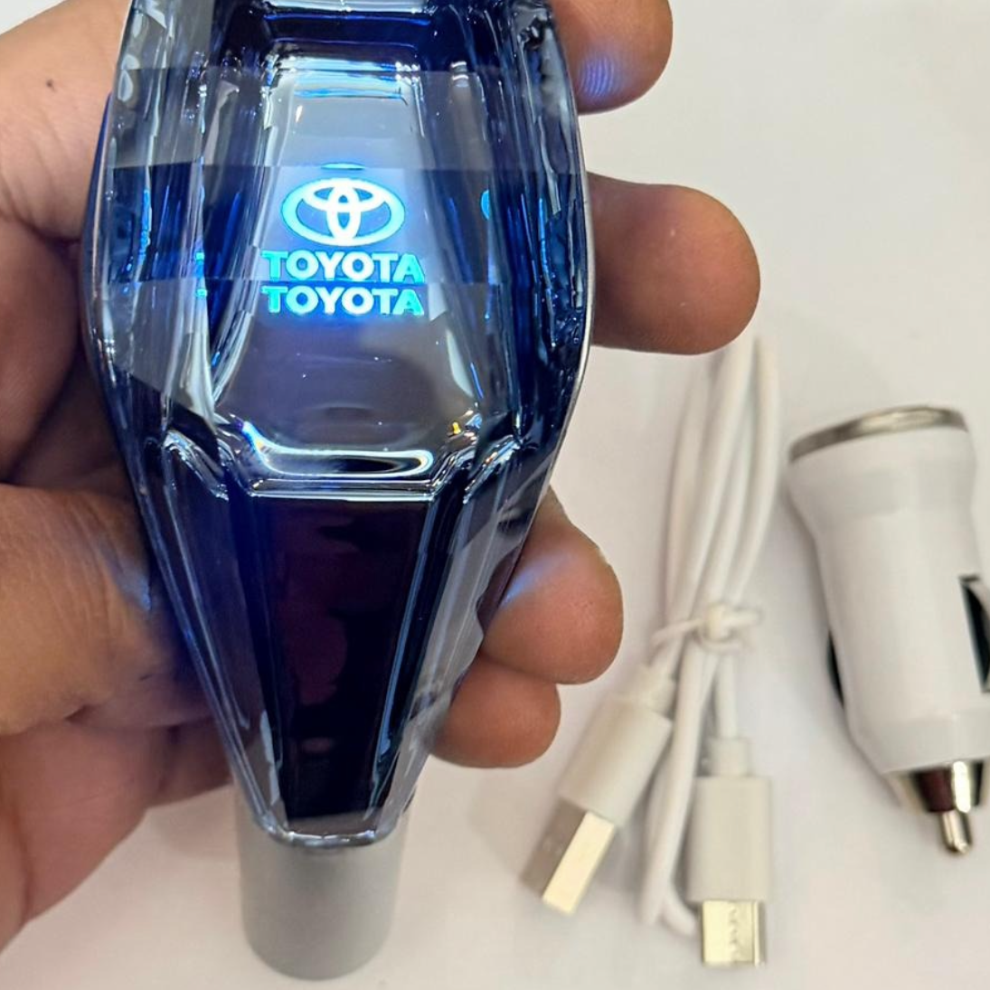 Crystal LED Gear Shift Knob with -Touch Sensor Illumination