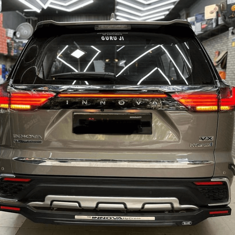 Toyota Innova Hycross Smoked LED Tail Lamps | Aftermarket (Plug & Play)