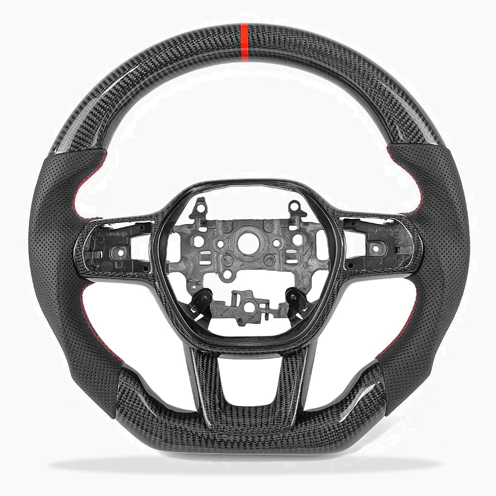 Honda Civic Original Carbon Fiber Steering Wheel | Premium OEM-Style Sport Upgrade