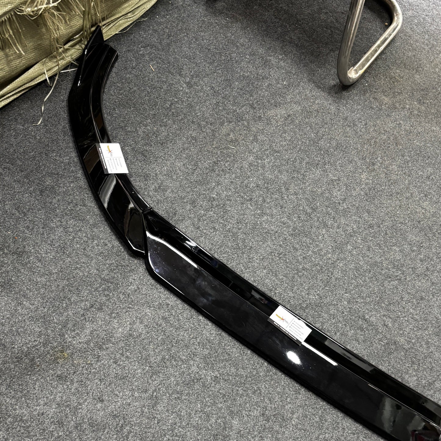 Hyundai i20 Front Lip Splitter | Sporty Front Bumper Lip | Premium ABS Gloss Black