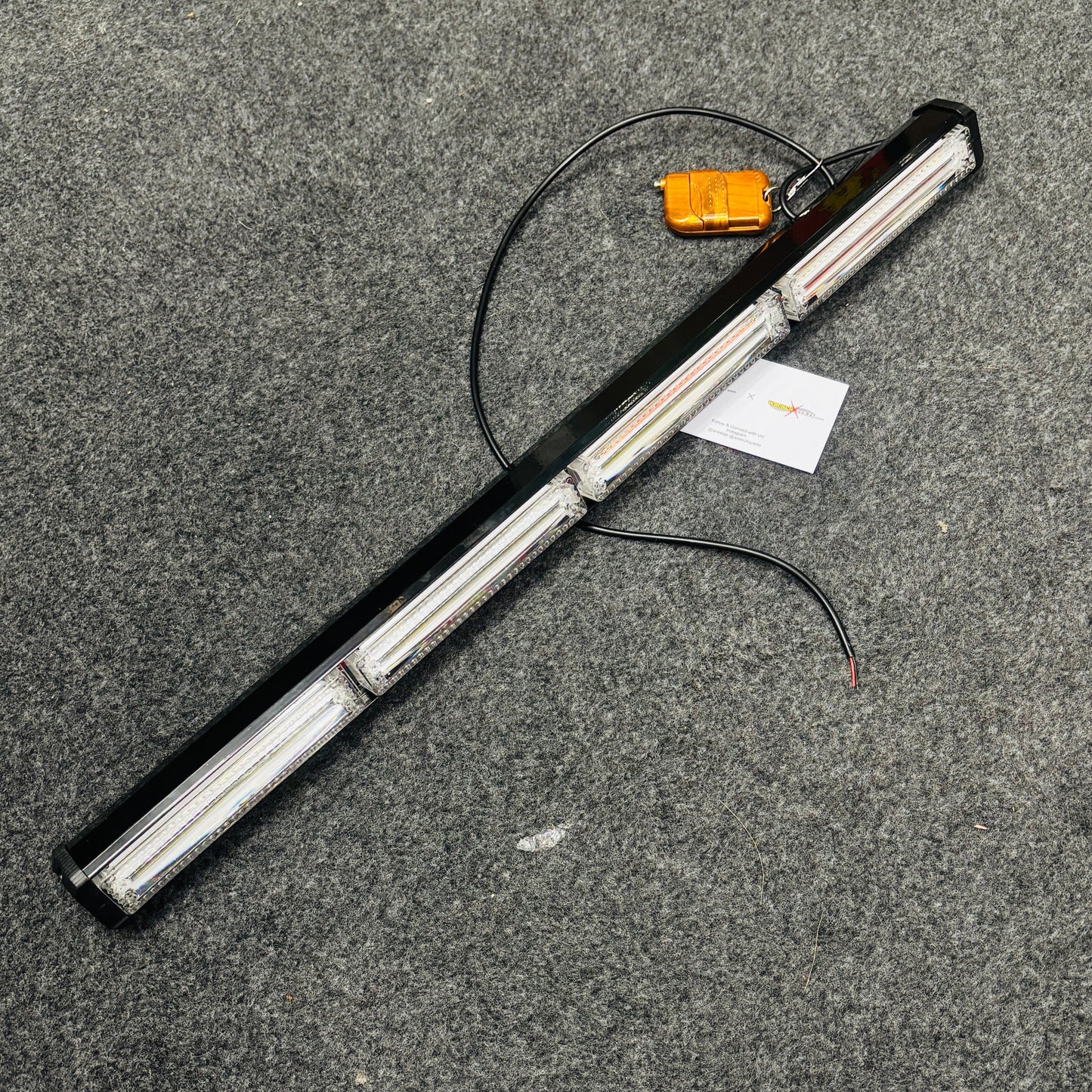 Remote Controlled Bar Flasher (3 In 1) | 24 Inch