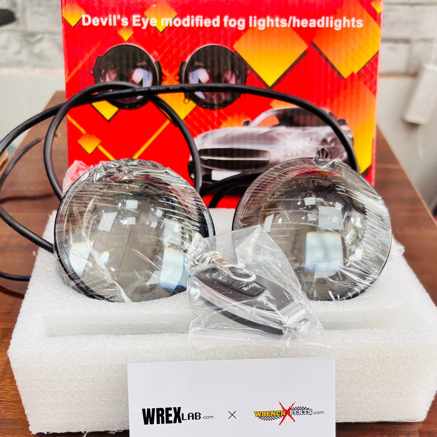 Devil Eye Light for Cars- with Remote
