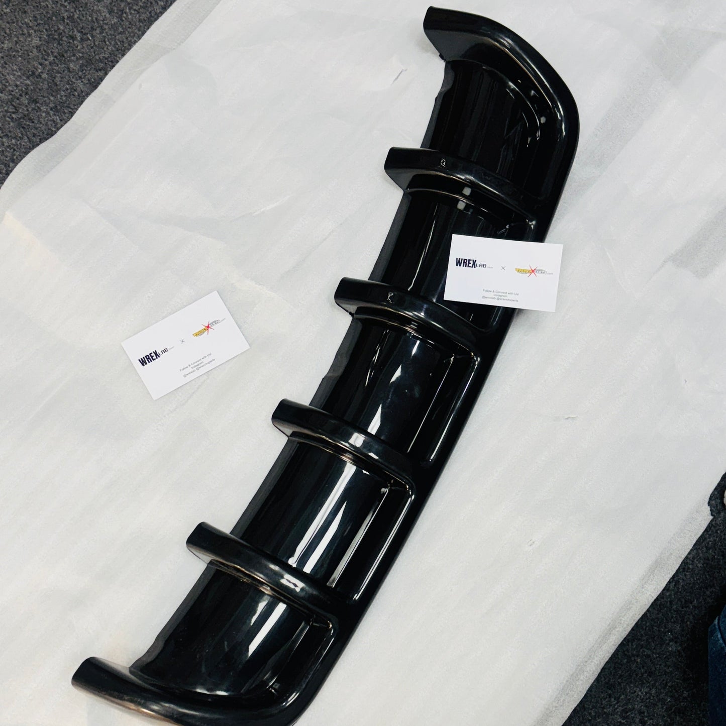 Universal 5 Fin Diffuser | Gloss Black | ABS