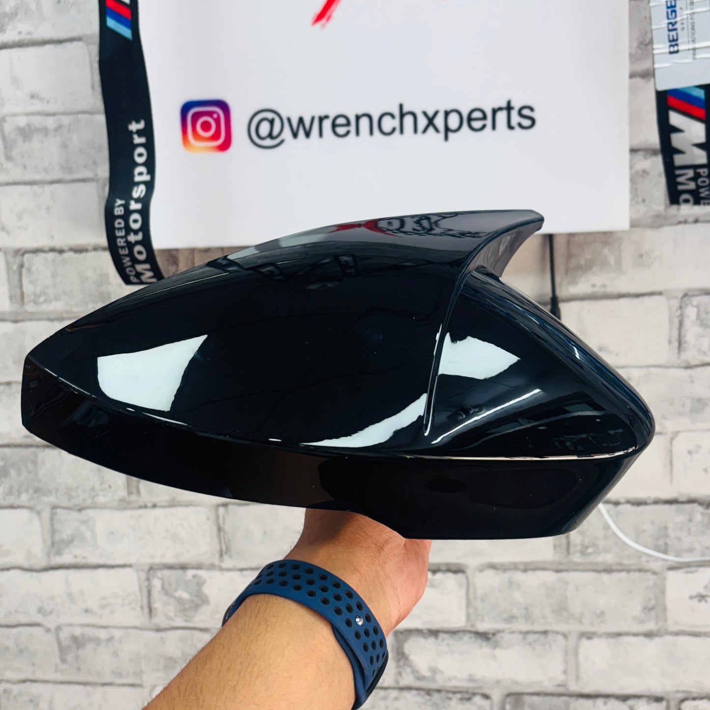 Volkswagen Polo / Vento / Ameo and Skoda Rapid Batman Style Mirror Cover | ABS