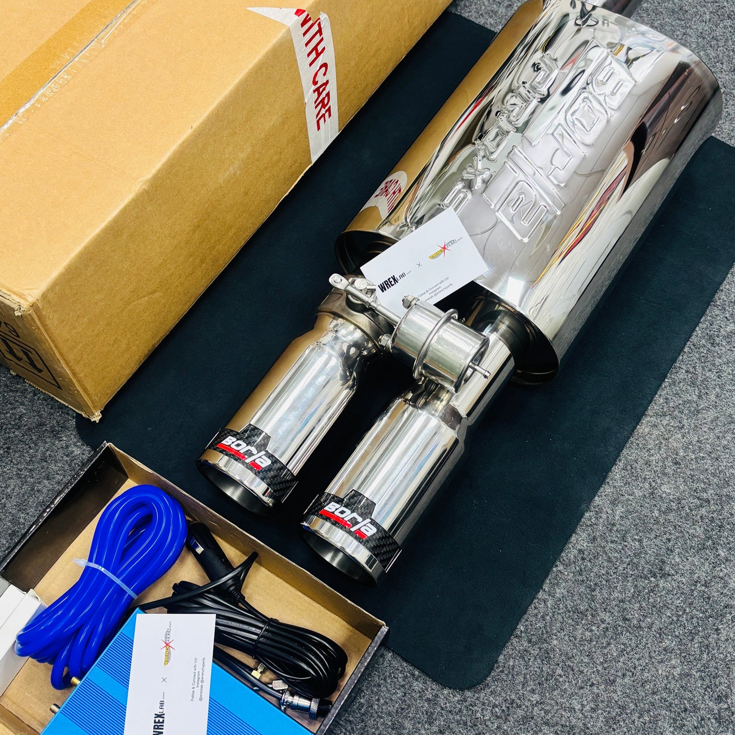 Dual Tip (Carbon) Valvetronic Exhaust (Borla)