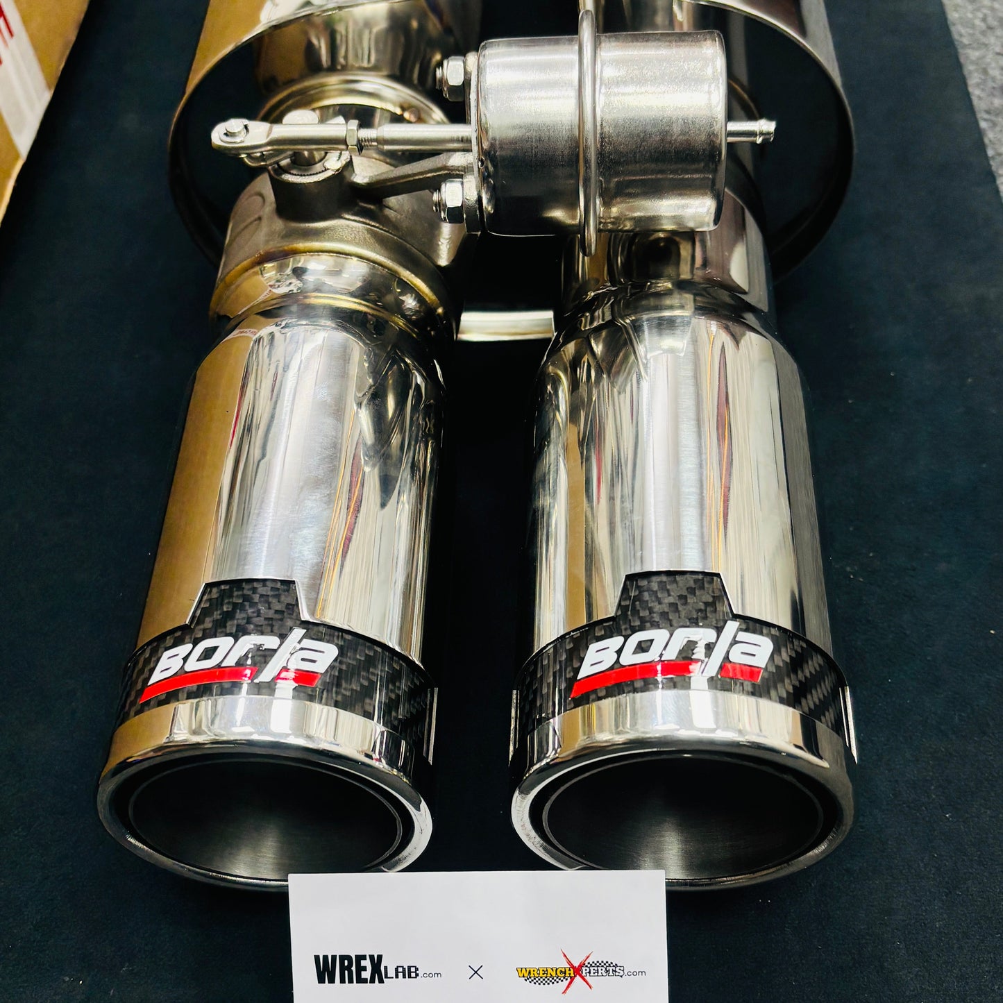 Dual Tip (Carbon) Valvetronic Exhaust (Borla)