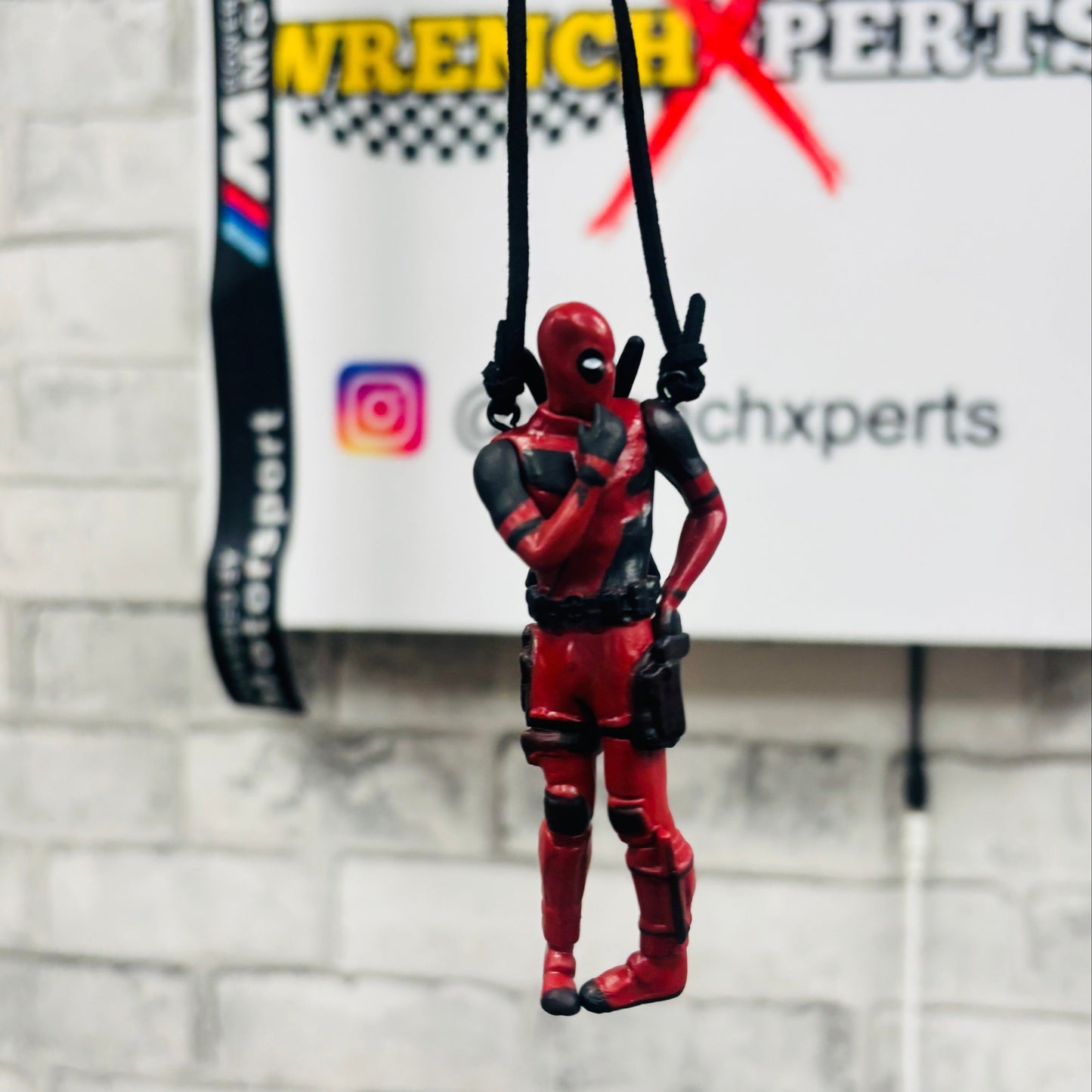 Deadpool Car Mirror Hanging