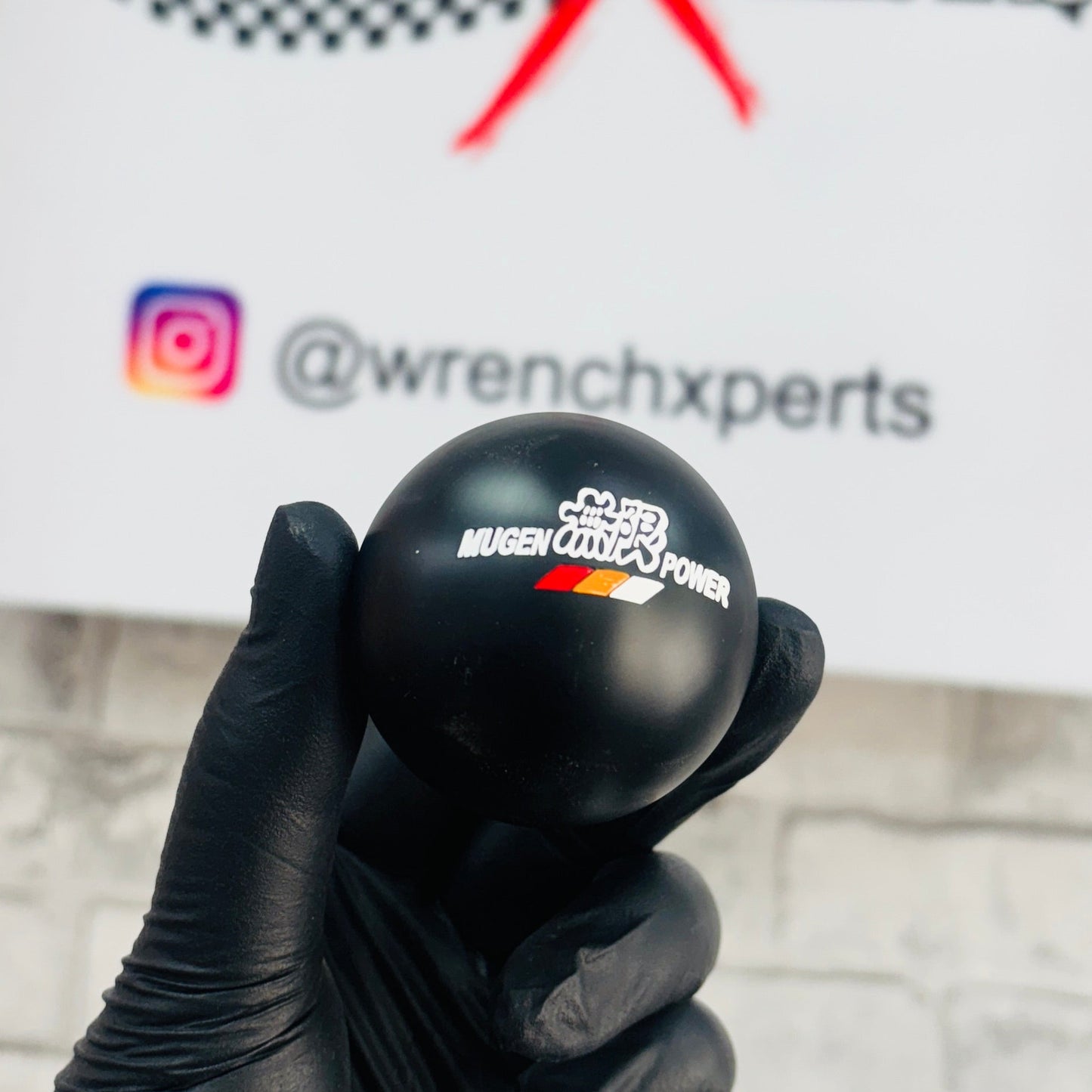 Mugen Power Round Ball Gear Knob