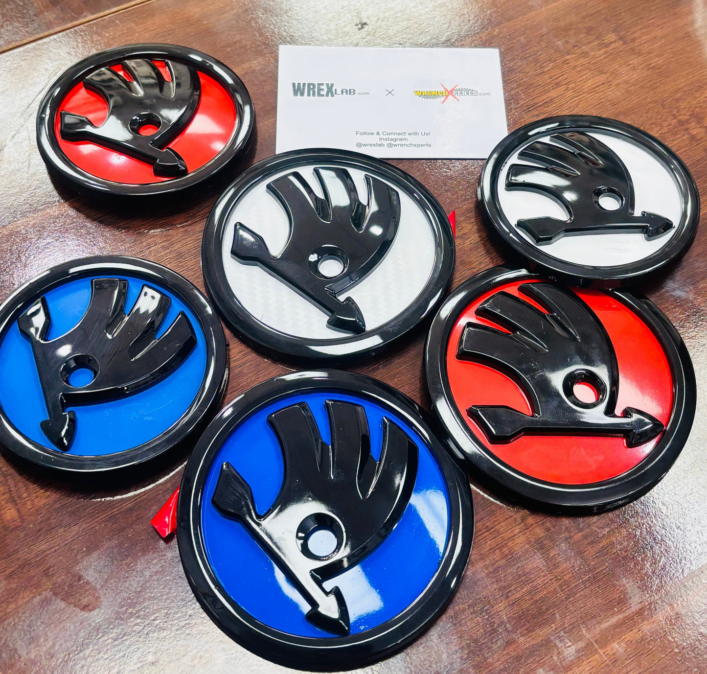 Skoda Slavia Replacement Logos | Škoda Aftermarket Emblems