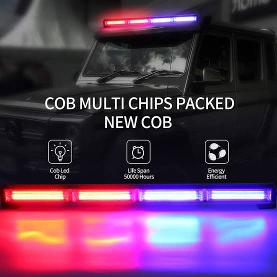 Remote Controlled Bar Flasher (3 In 1) | 24 Inch