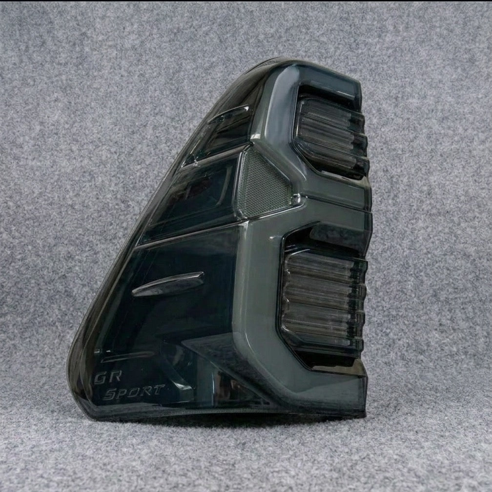 Toyota Hilux Full Smoked Tail Lights | Premium Aftermarket Pair