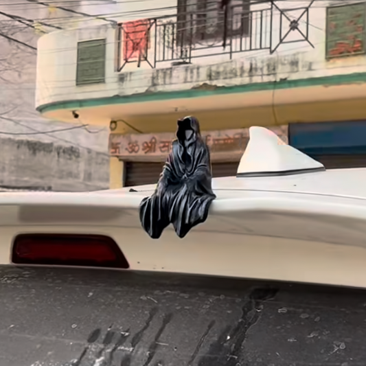 Trending Black Hooded Ghost Shadow Figure For Car Spoiler