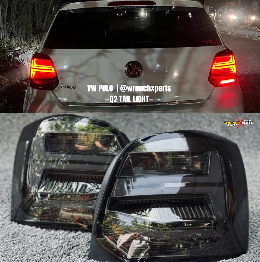 VW Polo Audi-Q2 Style Tail Lights | High End Appearance