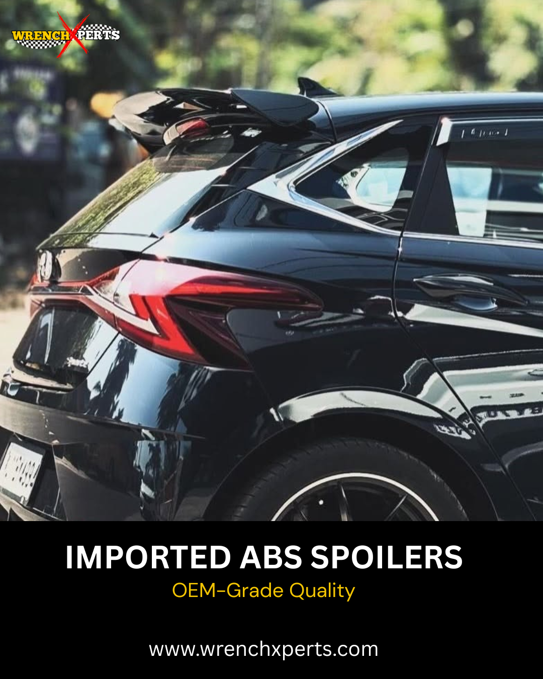 Universal Hatchback & SUV Spoiler | ABS