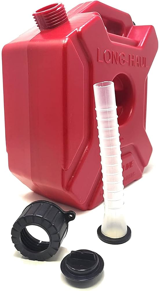 Jerry Can Fuel Storage Container (5L) | Off-Road Gear Color: Red