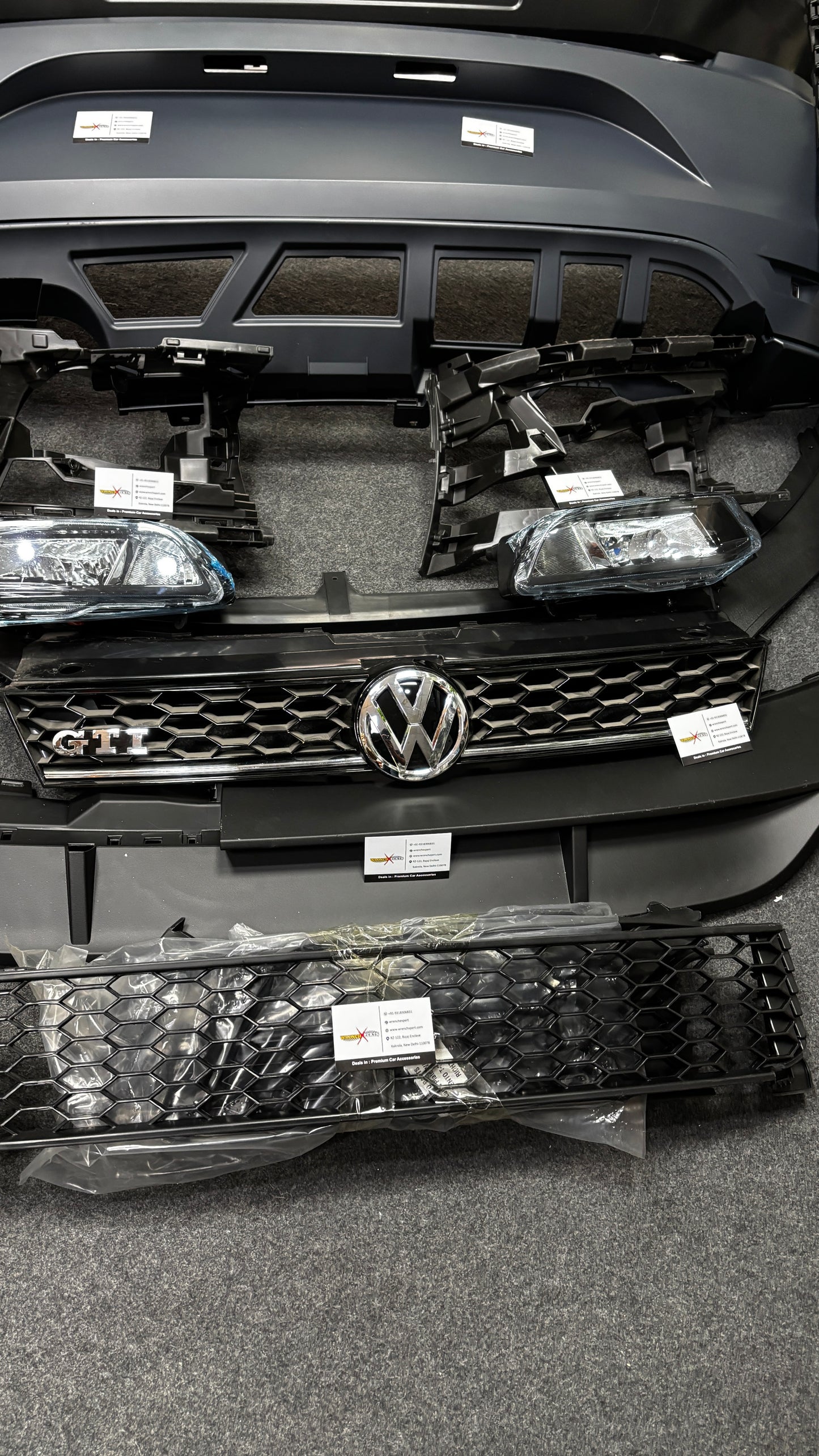 Volkswagen Polo (2010–2020) OEM GTI Body Kit | ABS Without Paint