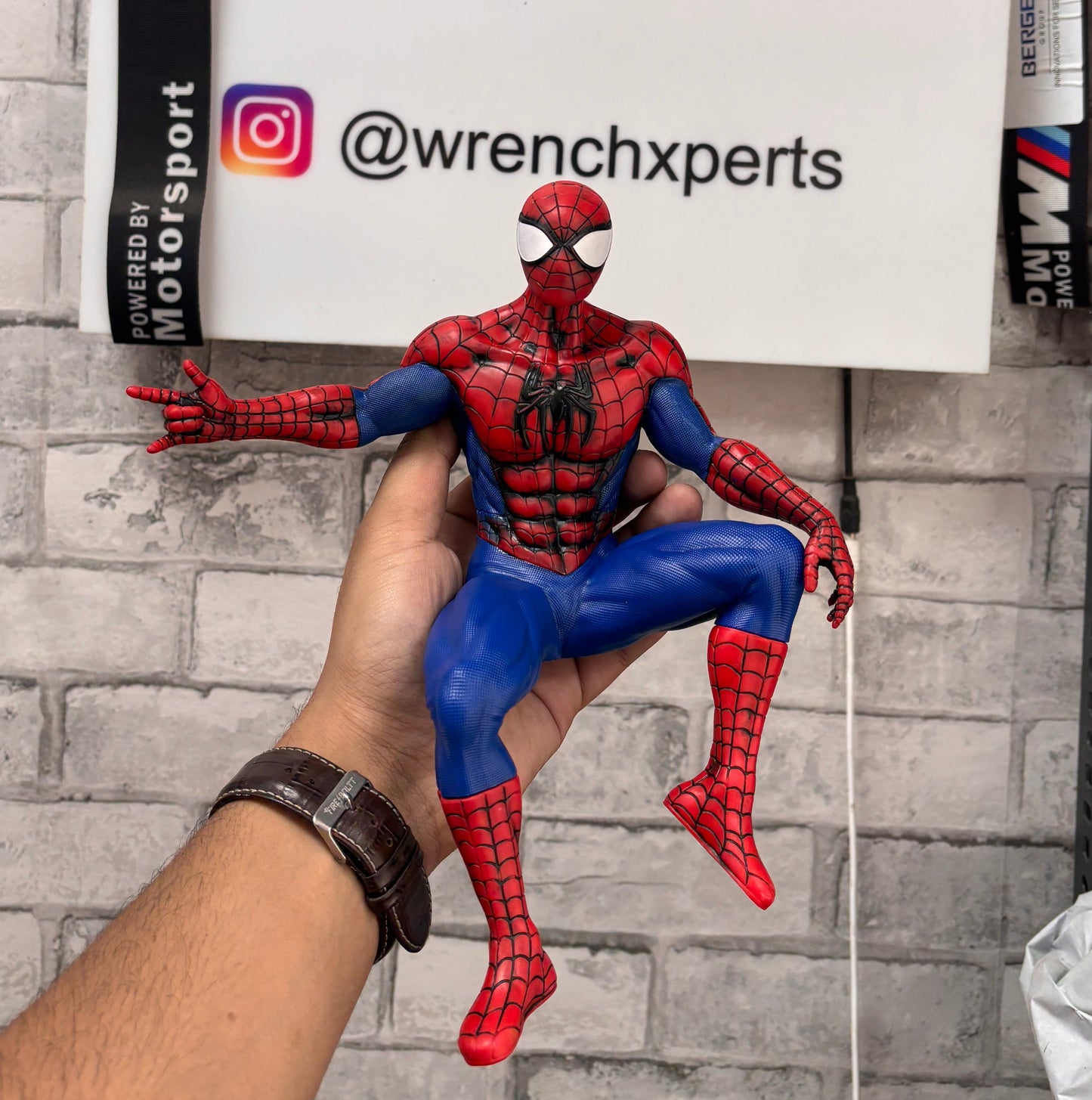 Spider-Man Exterior Action Figure | Easy Installation