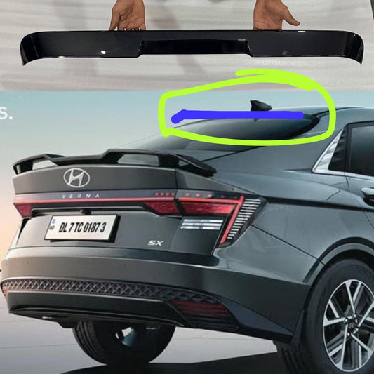 Hyundai Verna Roof Spoiler (2023+) | ABS | @wrenchxperts