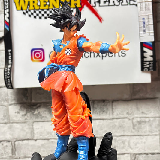 Goku Action Figure for Car Dashboard & Room Decor | Anime Collectible | Premium Quality | WrenchXperts