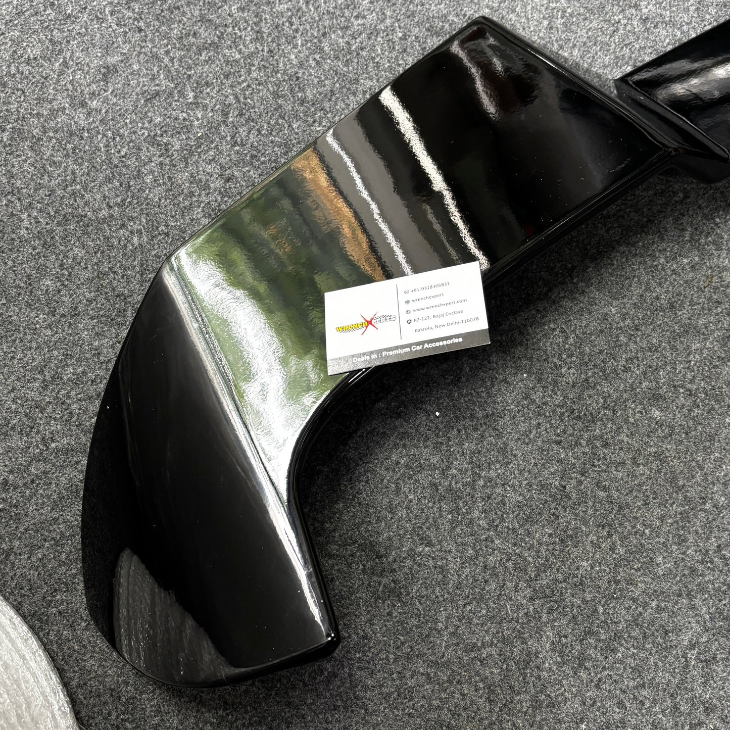 Suzuki Fronx Rear Spoiler New Design | Sporty Boot Lip Wing | Premium ABS Gloss Black | WrenchXperts