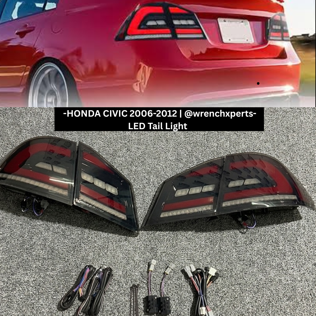 Honda Civic Aftermarket Tail Lights | Fits 2006–2012 Models