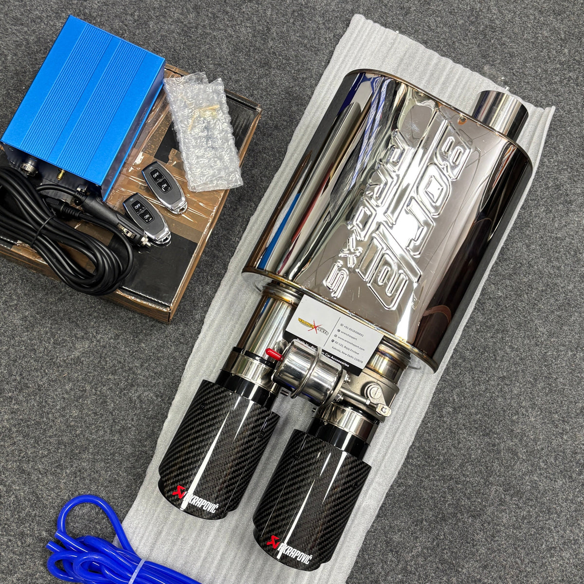 BORLA Valvetronic Exhaust with Dual Akra Tips | WrenchXperts