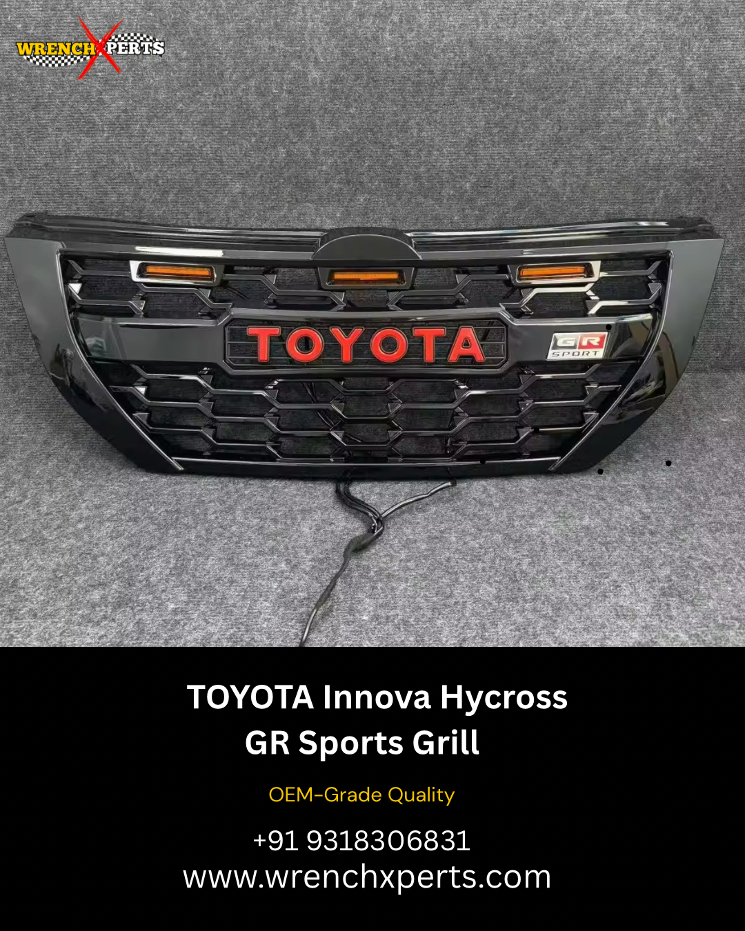 TOYOTA INNOVA HYCROSS 2023 GR SPORTS GRILL