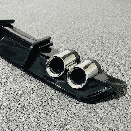 VW Polo Rear Diffuser with Dummy Exhaust Tips | Compatible with 2014+ Models