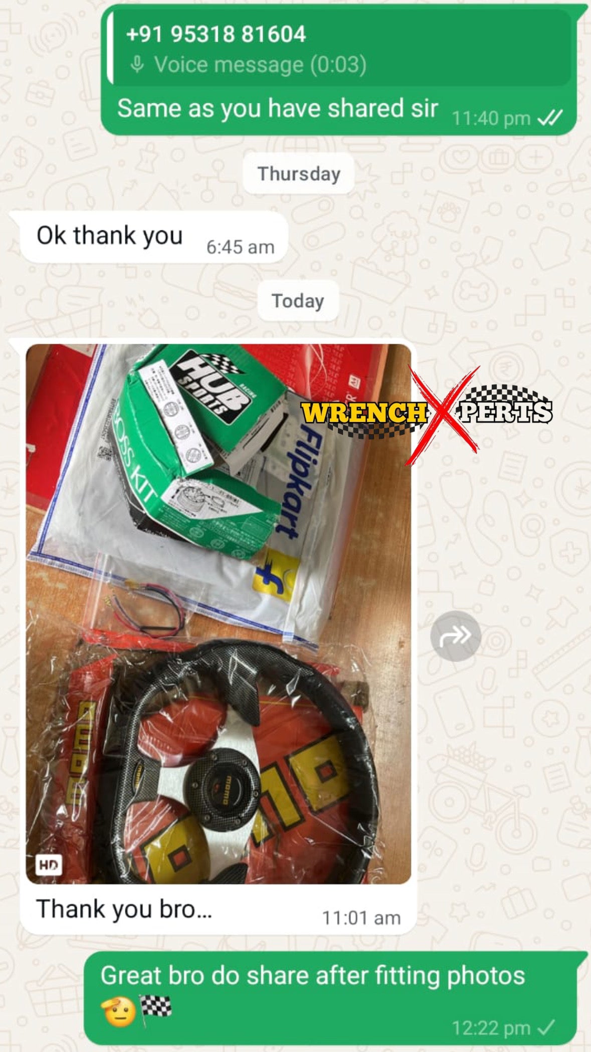 Customer Review | @wrenchxperts