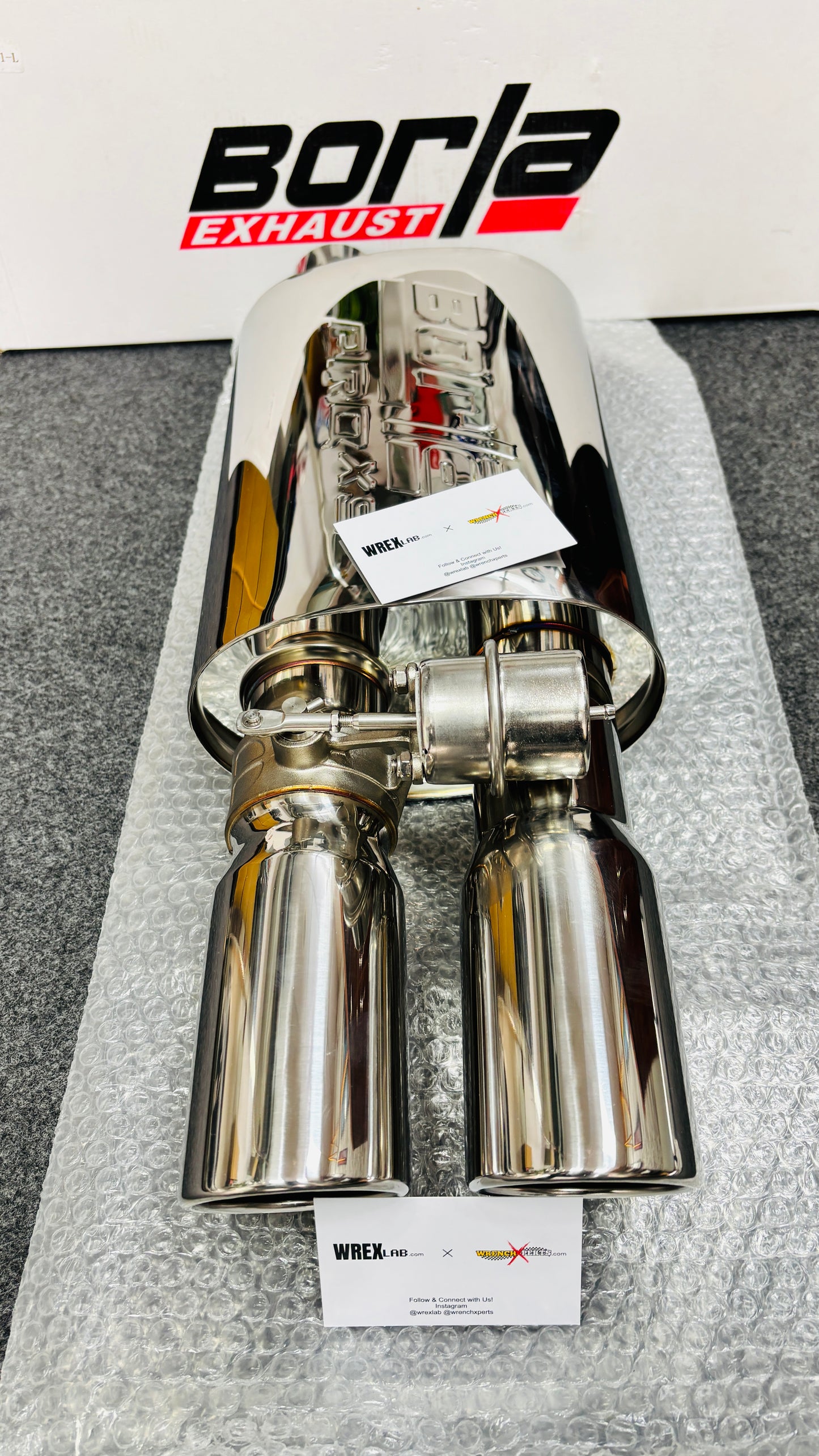 Dual Tip Valvetronic Exhaust (Borla)