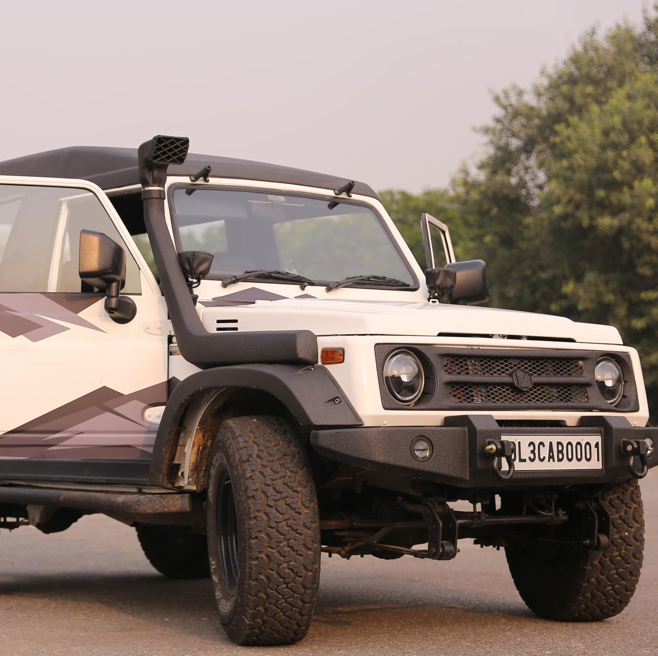 Maruti Suzuki Gypsy Snorkel Kit – Off-Road Air Intake System for Water & Dust Protection