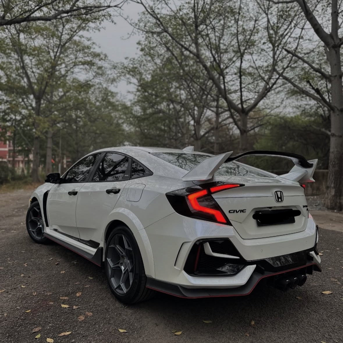 Honda Civic Type-R Body Kit Bumper Fender Side Skirts Fender & Spoiler | ABS 2016-2020