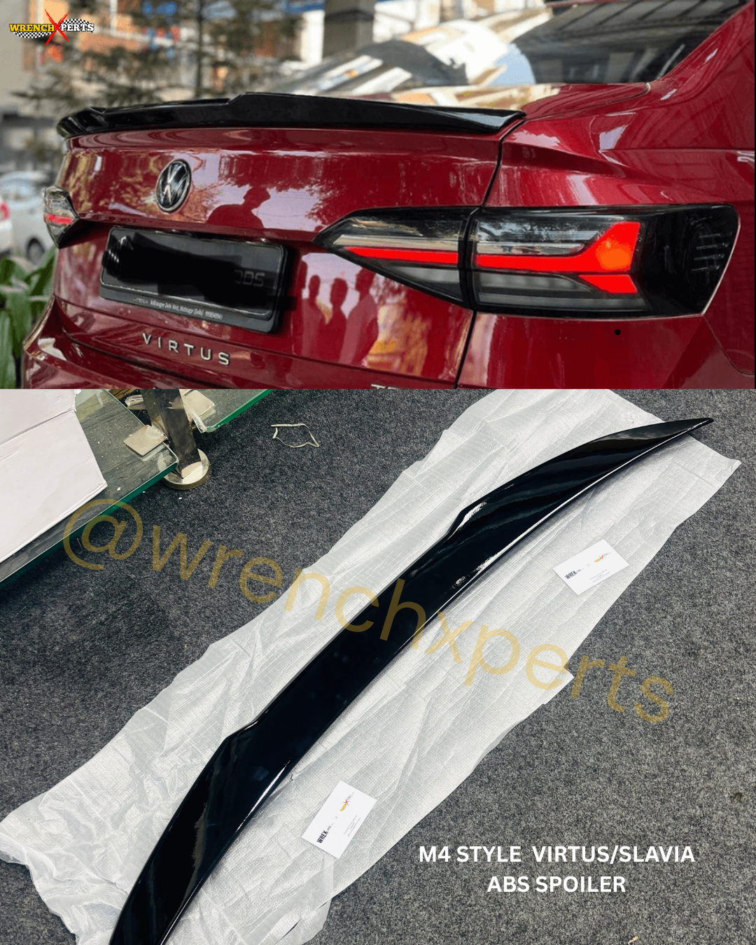 Volkswagen Virtus/Slavia ABS Lip Spoiler
