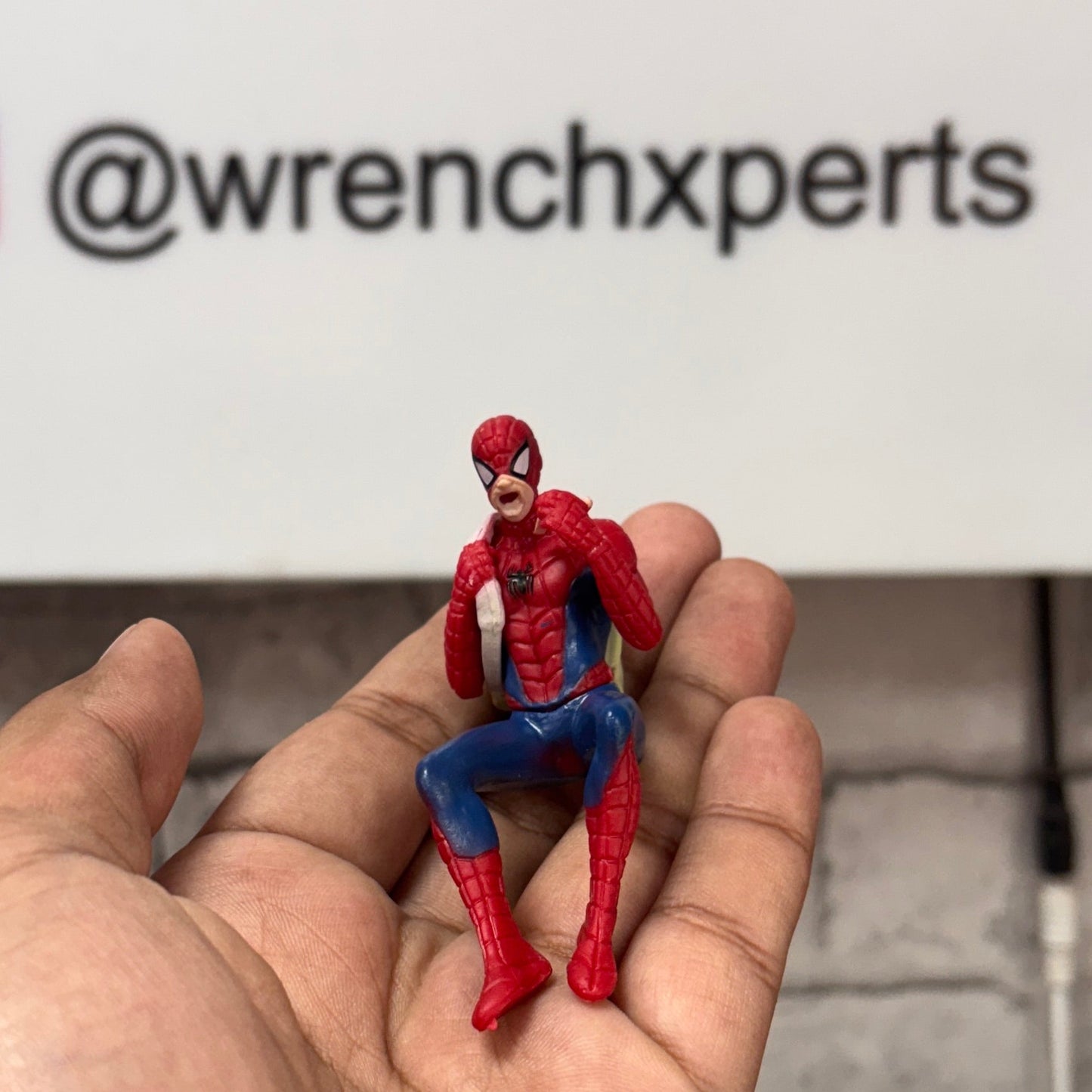Spiderman Action Figures Set of 4 Dashboard Accessories