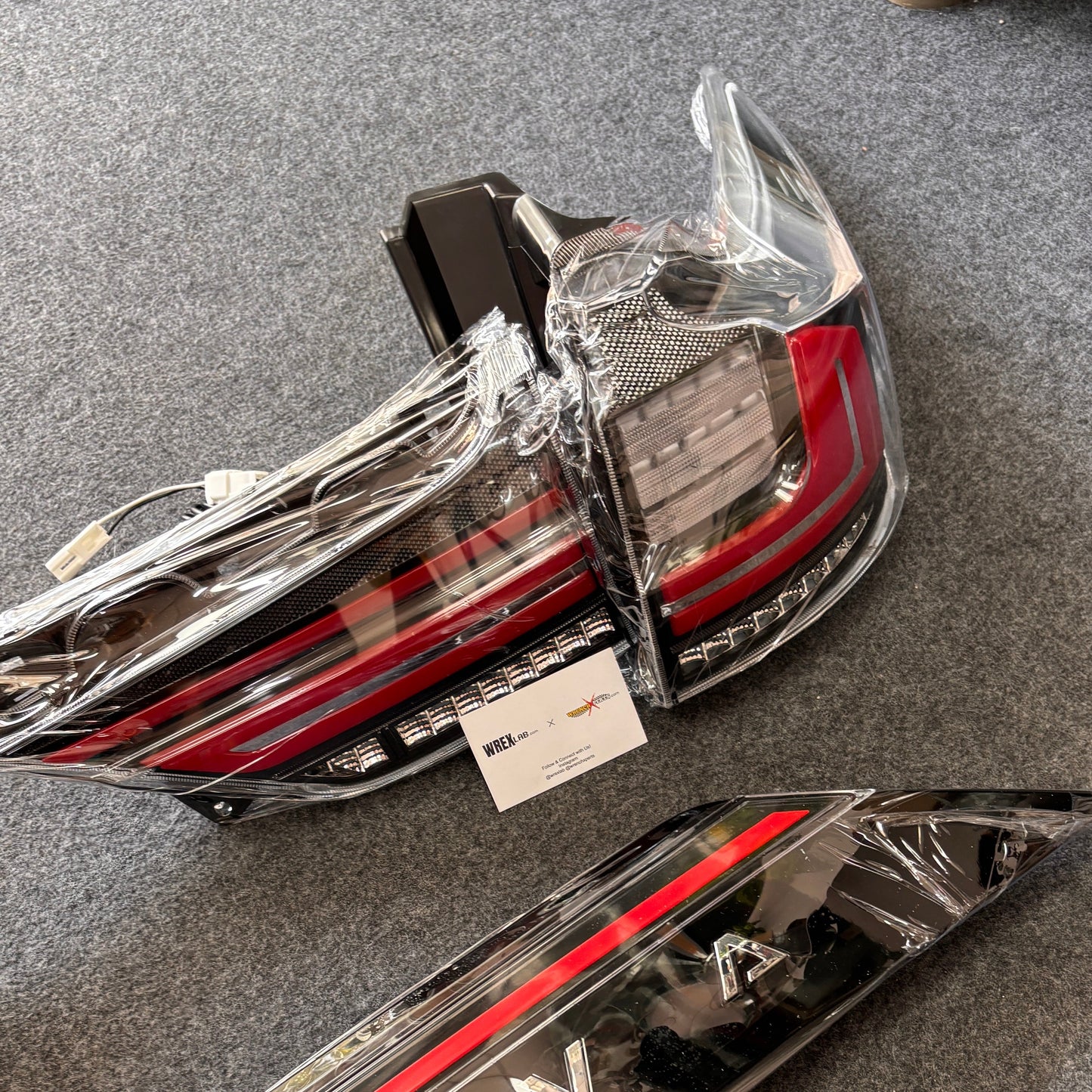 Toyota Innova Hycross Smoked LED Tail Lamps | Aftermarket (Plug & Play)