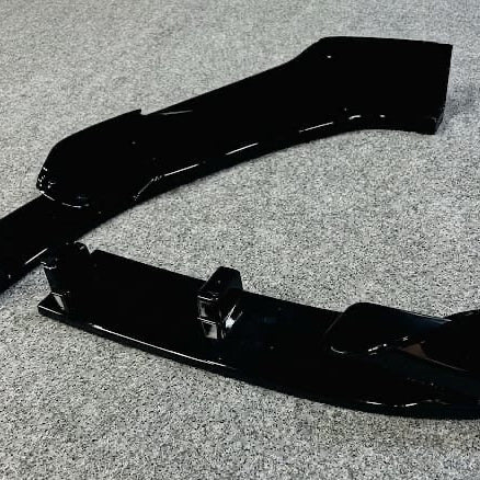 MP-Style Front Lip 2-Piece Splitter Kit Compatible With BMW 5 Series G30 (2021+) | Aftermarket