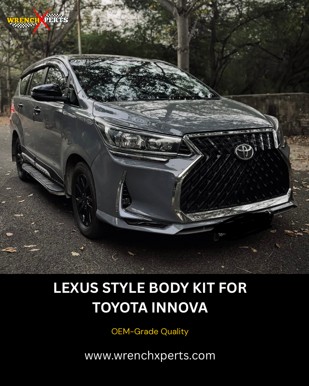Toyota Innova Crysta To Lexus Style GX Conversion Kit – wrenchxperts