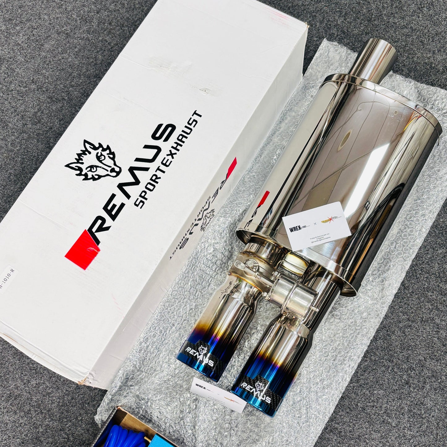 Dual Tip (Burnt) Valvetronic Exhaust (Remus)