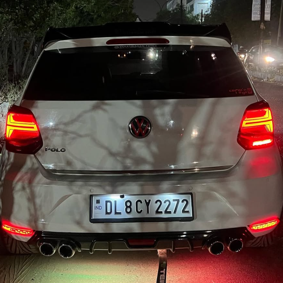 VW Polo Audi-Q2 Style Tail Lights | High End Appearance