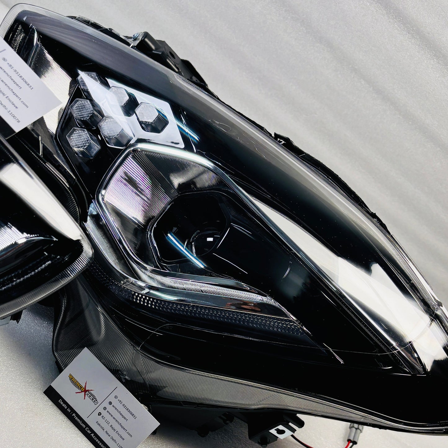 Maruti Suzuki Swift-Type 3 Projector Headlights | DRL Headlamps ( Fits 2018-2024 Models )