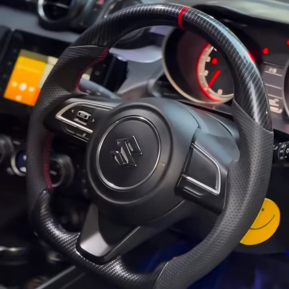 Suzuki Copy Carbon Fiber Steering Wheel Frame|  2018+ Models