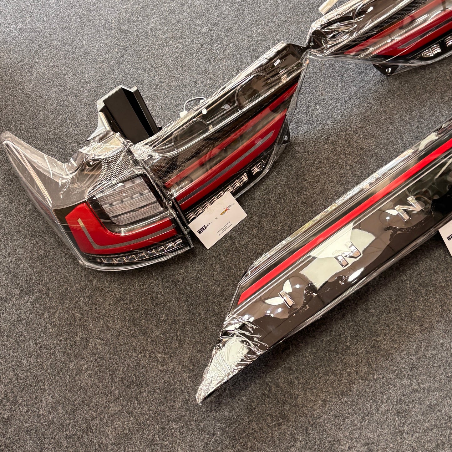 Toyota Innova Hycross Smoked LED Tail Lamps | Aftermarket (Plug & Play)