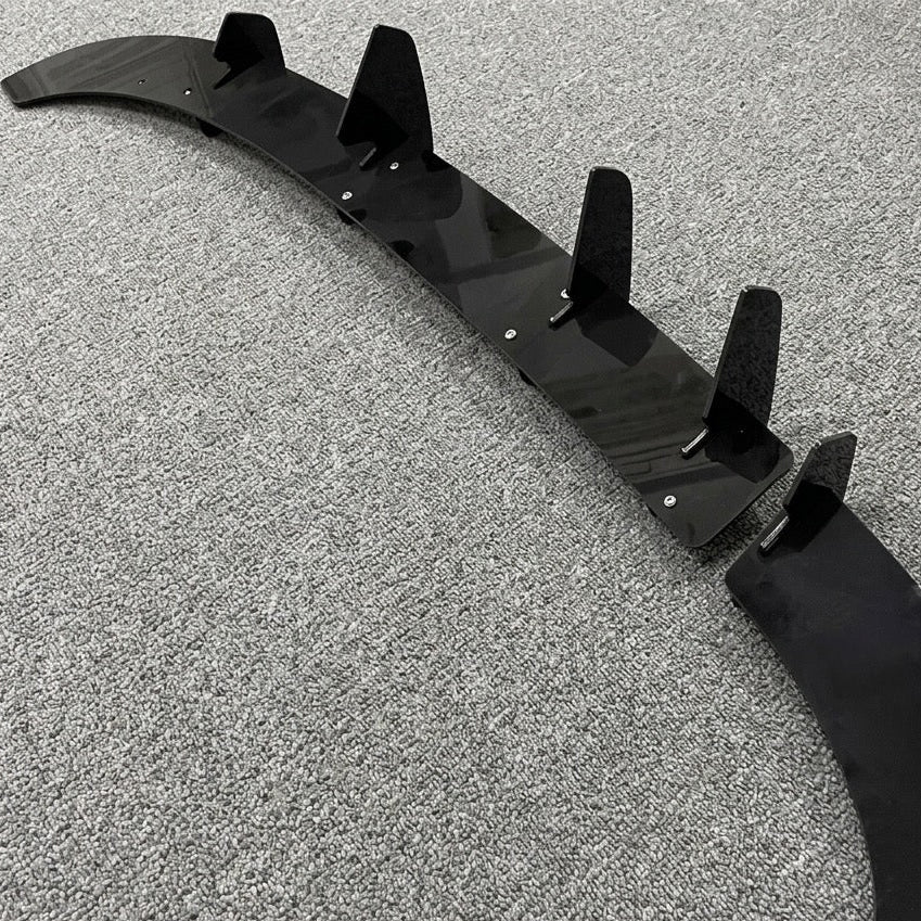 VW Polo 5 Fin Diffuser | Gloss Black