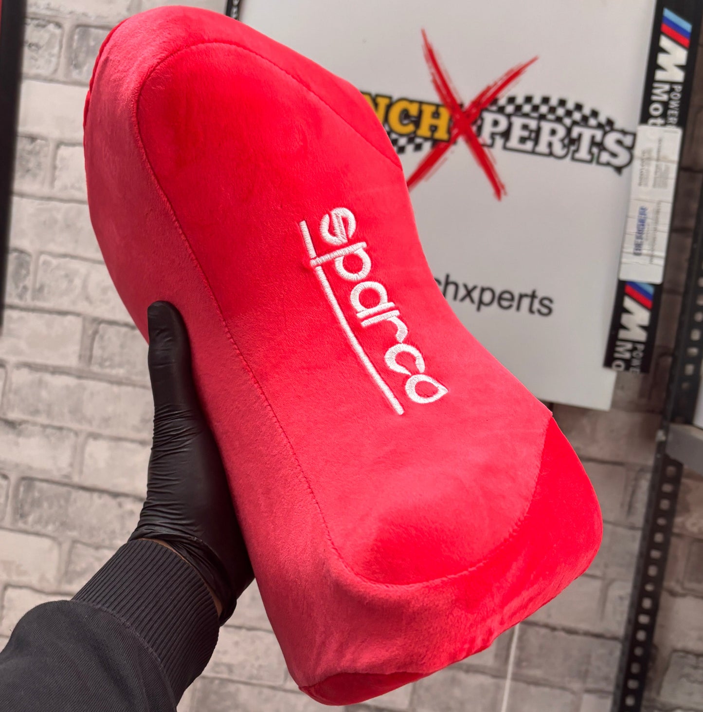 Sparco Memory Foam Neck Rest Pillows (Pair)