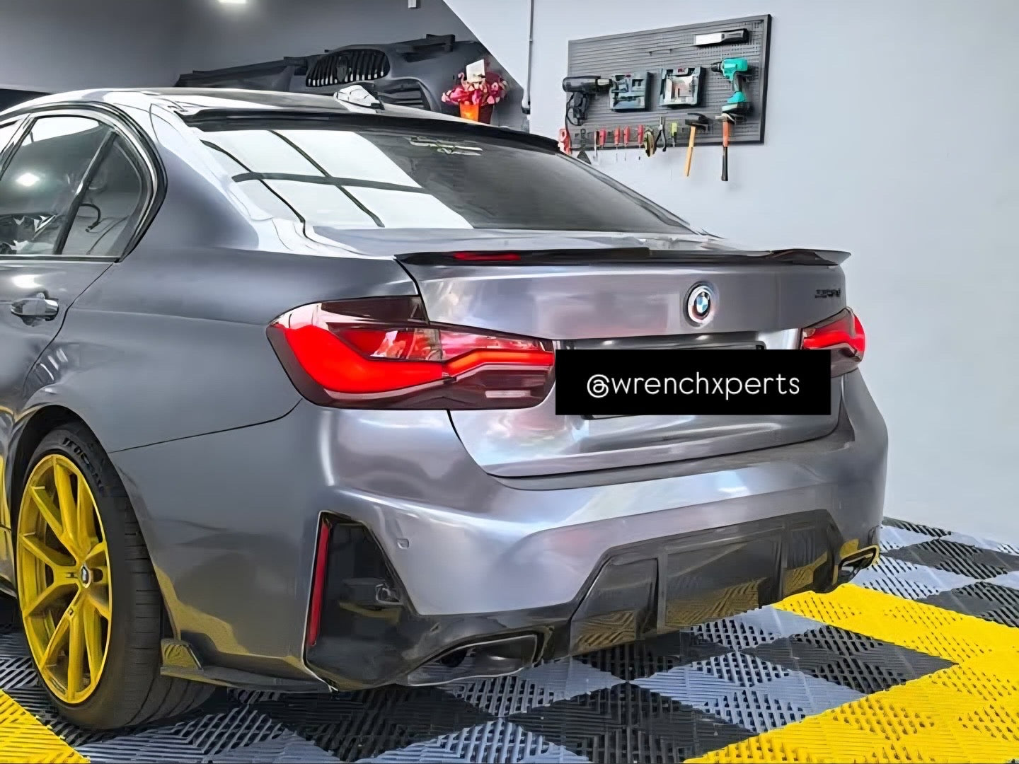 Bmw 3 Series F30 2012-2018 To G20 Lci M Sports Mt Mtech Upgrade Facelift Conversion Hood Fender Bodykit Bumper Headlight Helogen CC-6332