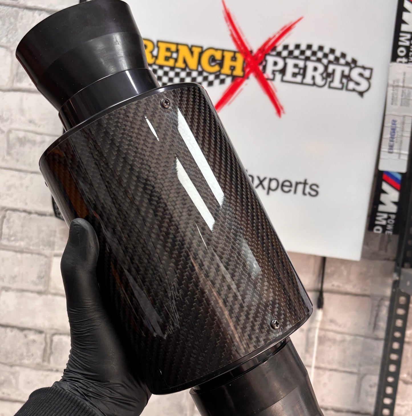 Universal Carbon Fiber Cold Air Intake Kit | High-Performance Aftermarket Air Intake