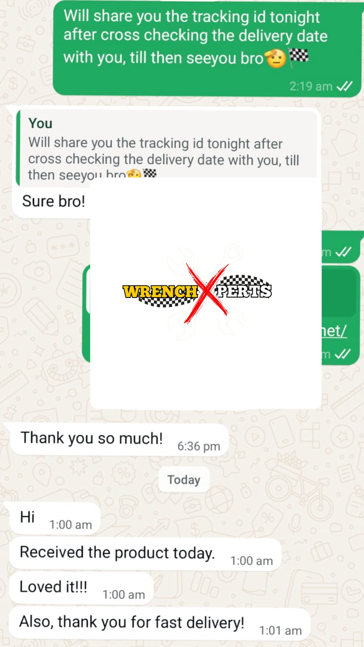 Customer Review | @wrenchxperts